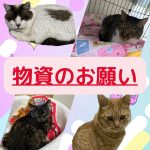 物資のお願い